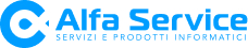logo alfa service sviluppo software personalizzati